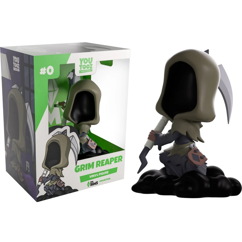 YouTooz The Sims: Grim Reaper Vinyl Figure 13cm - Collectible Official