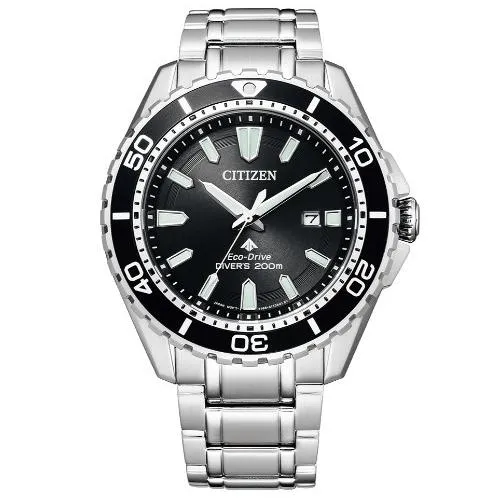 Orologio da uomo CITIZEN Promaster BN0190-82E JDM Marine Eco-Drive con cinturino in metallo e alimentazione solare.