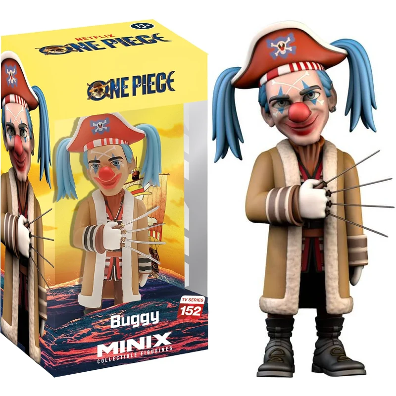 Minix: Netflix One Piece - Buggy (TV Series 152) Figure PVC 12cm