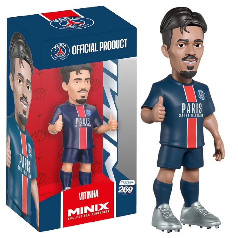 Minix: Paris Saint Germain - Vitinha (Football Stars 269) Figure PVC 12cm