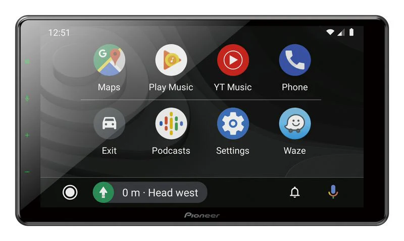 Pioneer SPH-EVO93DAB-UNI monitor DISPLAY 9" CAPACITIVO WI-FI con kit installazione 1 DIN