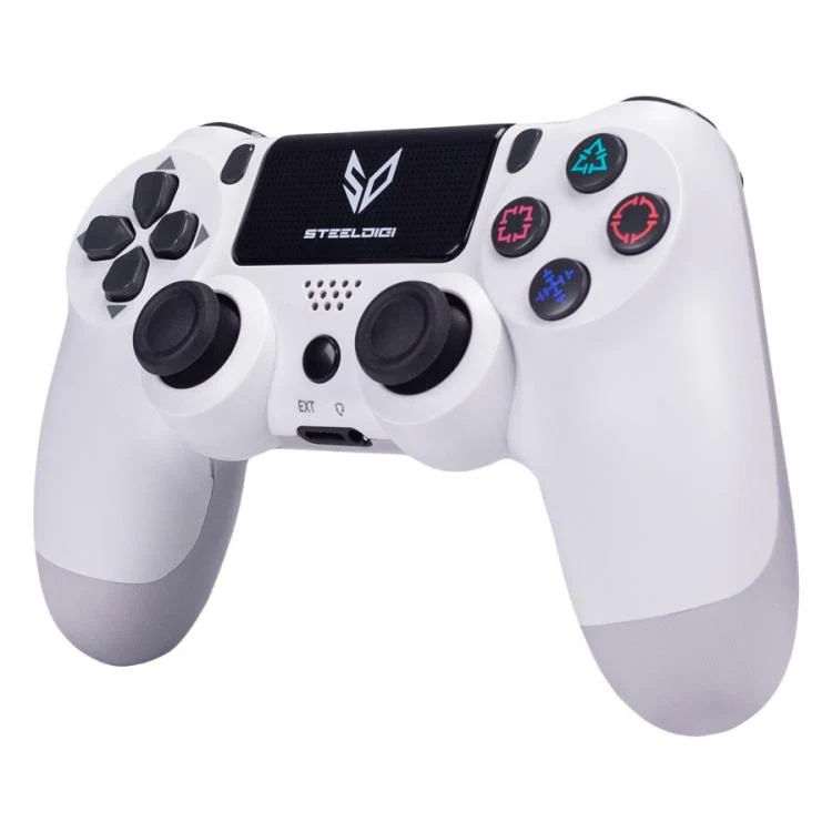 Steeldigi Controller Wireless Per Ps4 Pad Senza Fili Playstation 4 White Bianco