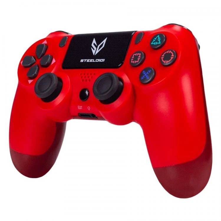 Steeldigi Controller Wireless Per Ps4 Pad Senza Fili Playstation 4 Red Rosso
