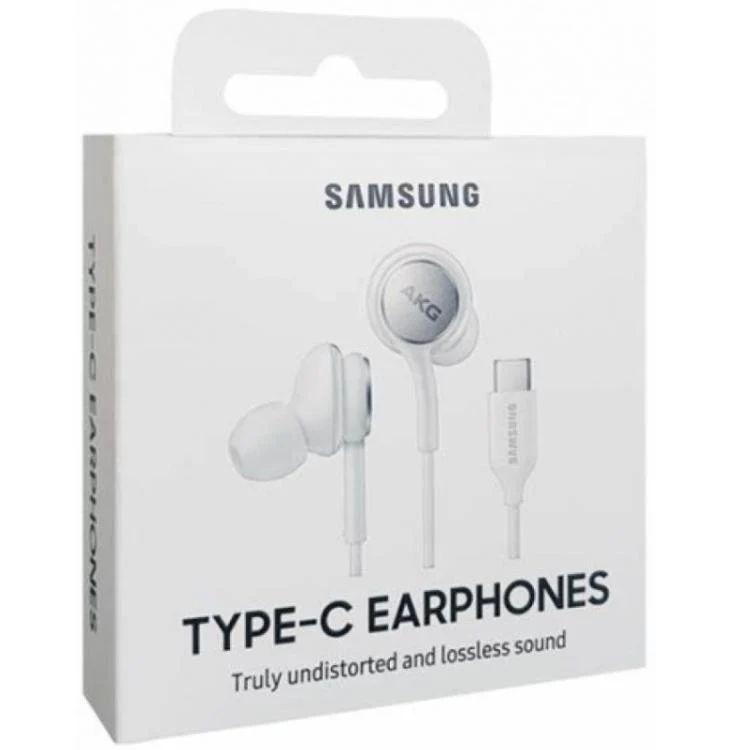 Samsung Auricolari In-Ear Eo-Ic100Bb Usb-C White Cuffie Samsung Con Filo Bianche