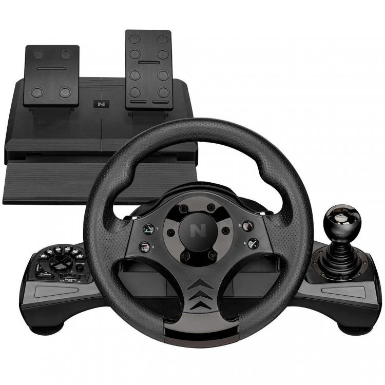 Nitho Volante E Pedaliera Sterzo Drive Pro V16 Ps4 Nintendo Switch Xbox One Pc