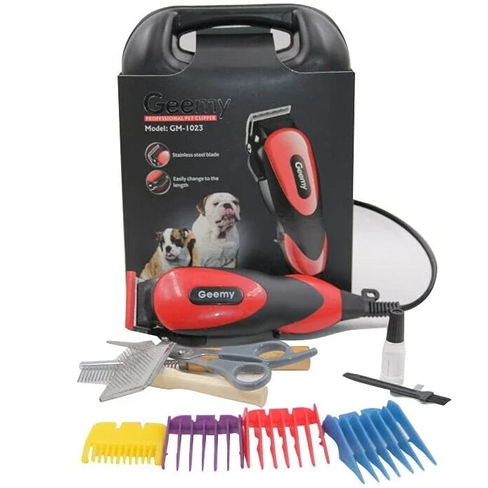 Geemy | Rasoio Tosatore Tosatrice Per Cani Gatti Animali Con Accessori | Gm-1023