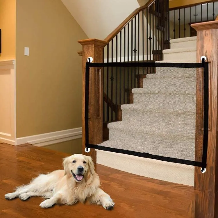 Divisorio Per Cani Animali E Bambini In Rete Recinto Cancello Barriera 180X72 Cm