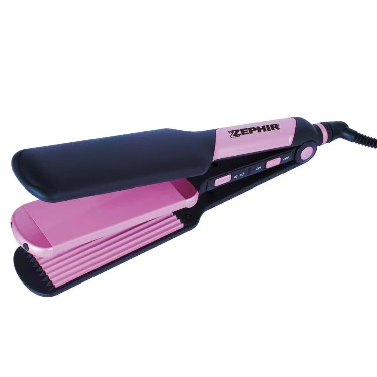 Zephir Piastra Per Capelli Larga Ceramica Liscio E Frisee 2In1 Lisciante Zhb742