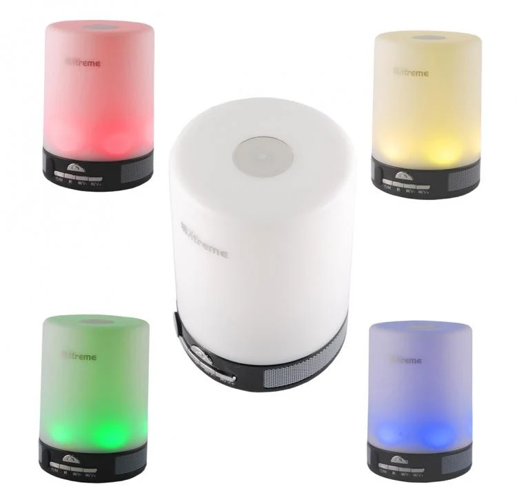 Xtreme - Speaker Bluetooth Cassa Portatile Led Lampada Touch Cromoterapia Iphone