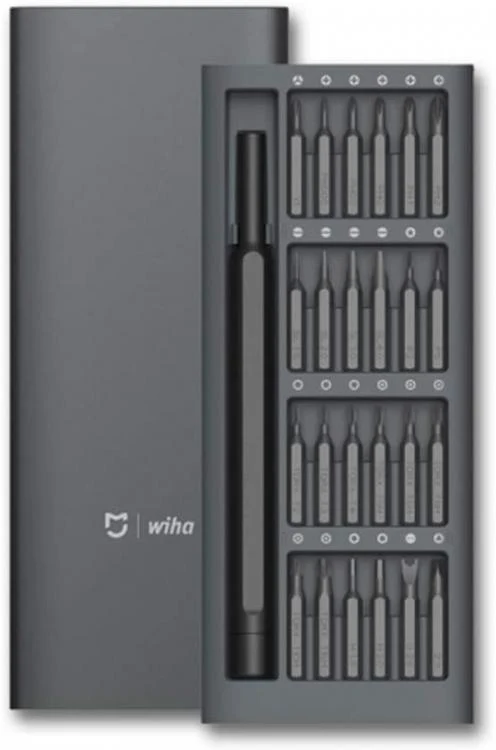 Xiaomi Set Di Cacciaviti Mijia Wiha 24 Pezzi Magnetici Acciaio 25In1 Precisione