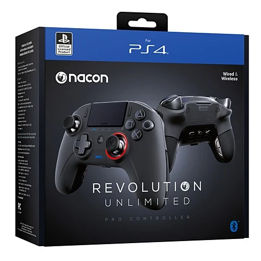 Nacon Revolution Unlimited Pro Controller Ps4 Pad Wireless Limted Playstation 4