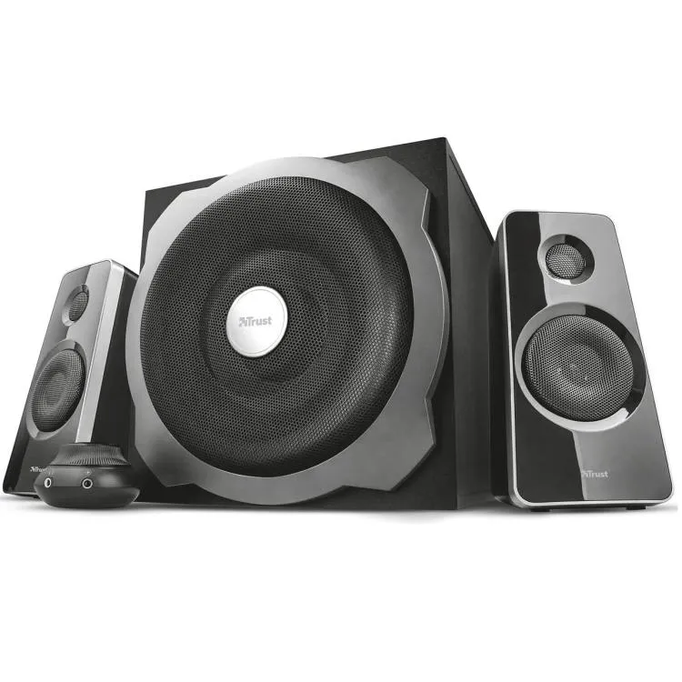 Trust Tytan Set Altoparlanti 2.1 Casse Subwoofer Pc Tv Smartphone Gaming 120W