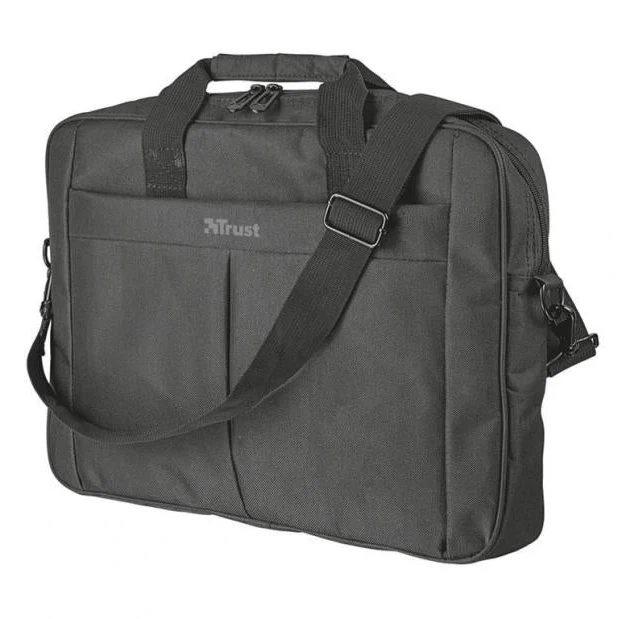 Trust Primo - Borsa per PC Notebook Laptop fino a 16" Zaino con Tracolla Nero Valigetta
