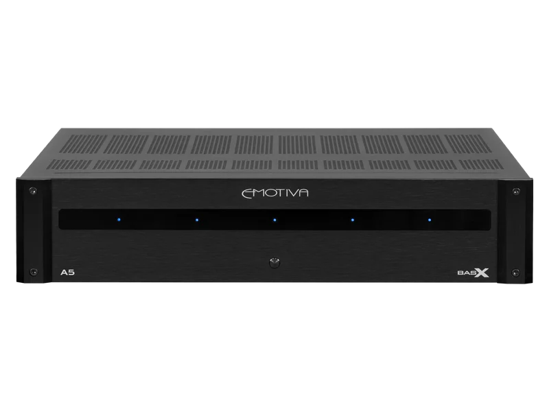 Factory Renewed BasX A5 Five-Channel Power Amplifier