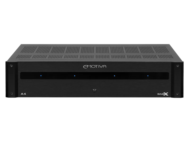 Factory Renewed BasX A4 Four-Channel Power Amplifier