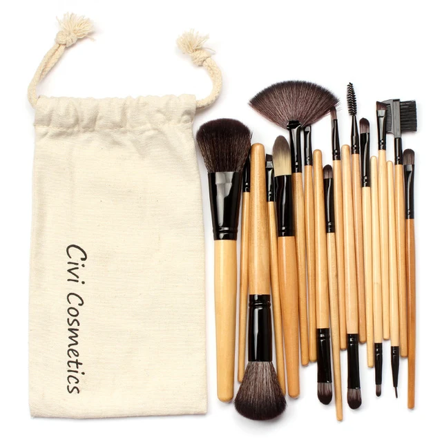 18Pcs Professional Makeup Brushes Set