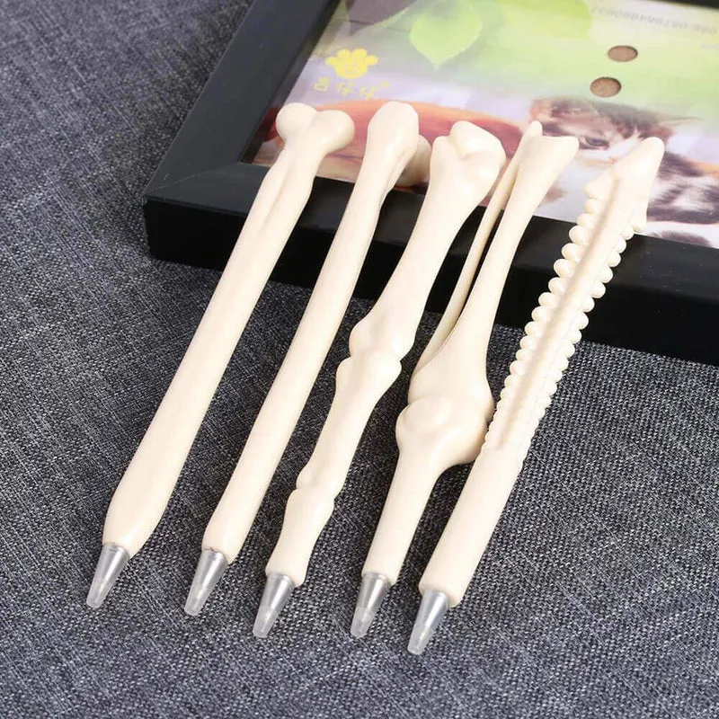 Funny Bone Shaped Pens - Pack Of 5