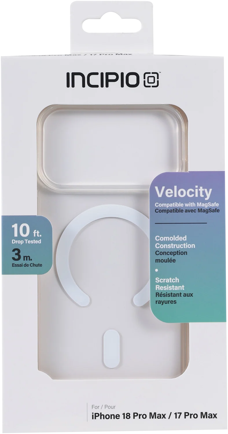 Incipio Velocity MagSafe Compatible iPhone 18 Pro Max / 17 Pro Max Case - Clear
