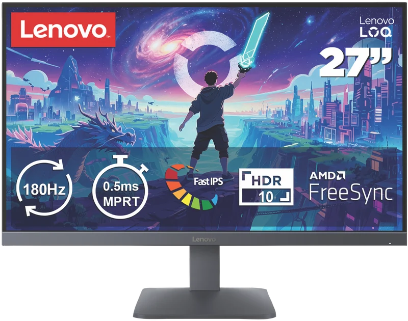 Lenovo LOQ 27Q-10 27" QHD Gaming Monitor