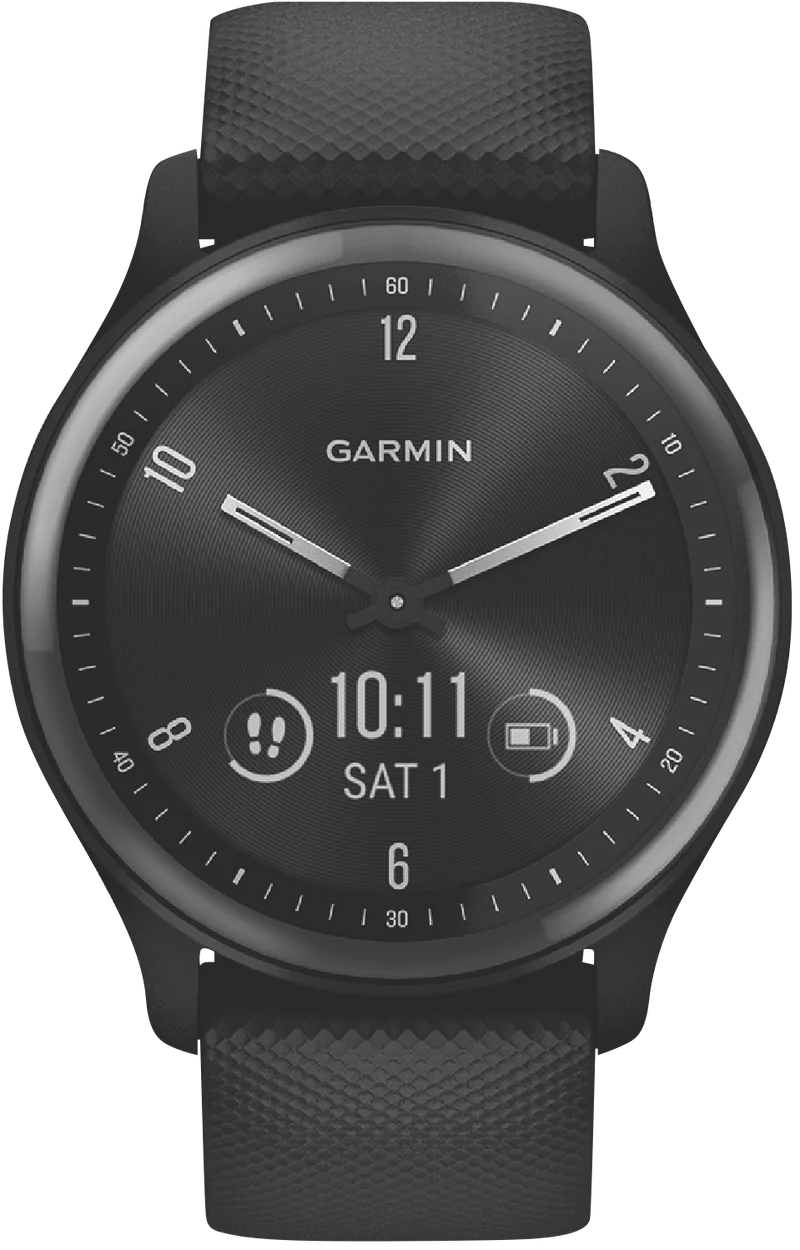 Garmin Vivomove Sport - Black - Silicone