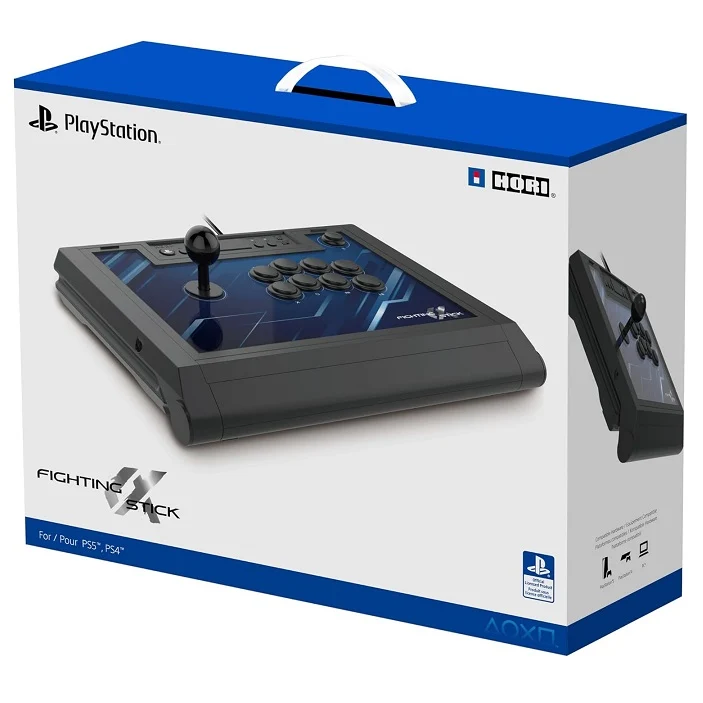 Hori Fighting Stick Alpha Xx Playstation Ps5/Ps4/Pc Joystick Haybausa Pad Arcade