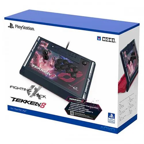 Hori Capcom Fighting Stick Alpha Arcade Playstation Ps5/Ps4/Pc Tekken 8