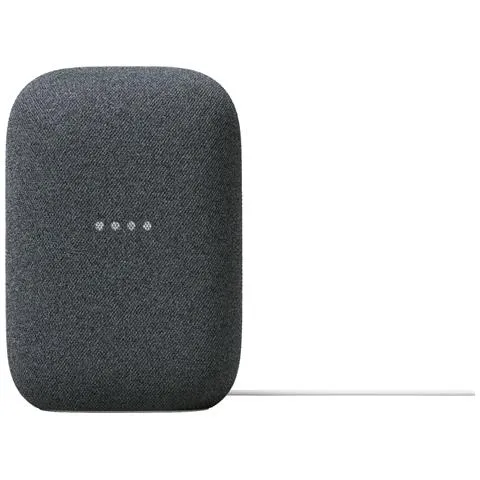 Google Nest Audio Smart Speaker Spotify Home Assistent Chromecast Ios Nero