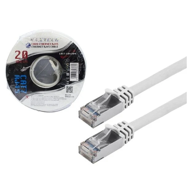CAVO ETHERNET DI RETE LAN INTERNET RJ45 Cat7 20M METRI MODEM ROUTER INFORMATICA