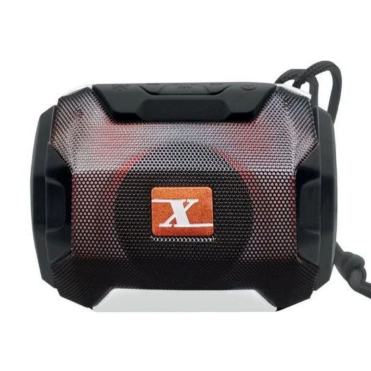 CASSA PORTATILE 10w BLUETOOTH RADIO FM SD USB MP3 SMARTPHONE SPEAKER LED tg-162