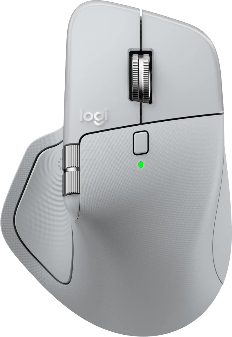 Logitech MX Master 4 Wireless Mouse (Pale Grey)