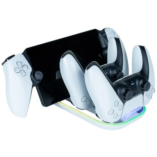 BIGBEN SUPPORTO BASE RICARICA PER PLAYSTATION PORTAL +2 CONTROLLER DUALSENSE PS5