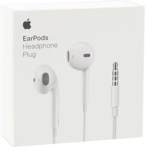 APPLE AURICOLARI EARPODS CON CONNETTORE 3.5MM AUX IPHONE ANDROID IPAD SPOTIFY PC