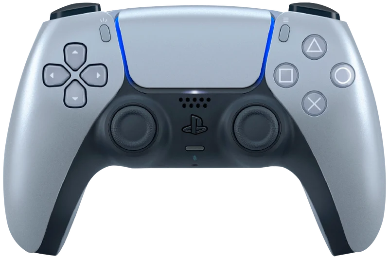 PlayStation 5 DualSense Controller (Sterling Silver)