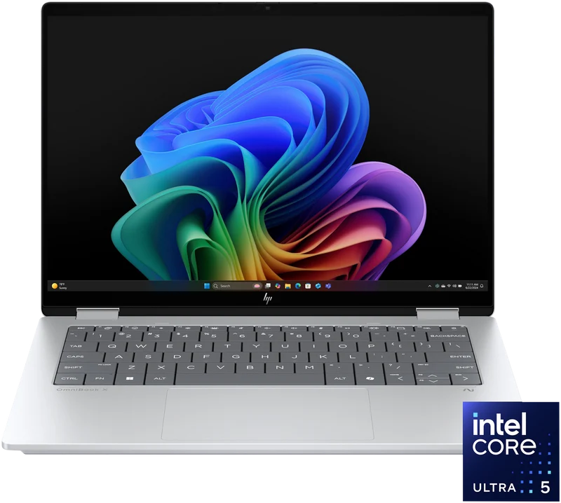 HP OmniBook X Flip 14" Copilot+ PC Intel Core Ultra 5 16GB 512GB Touch Laptop
