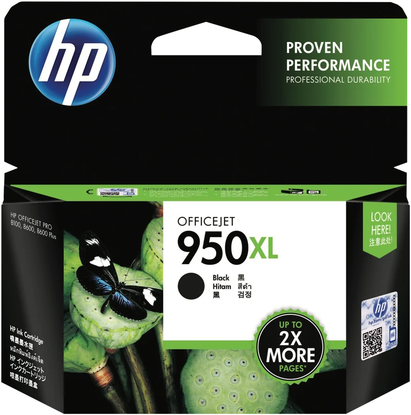 HP 950 XL Black Ink Cartridge