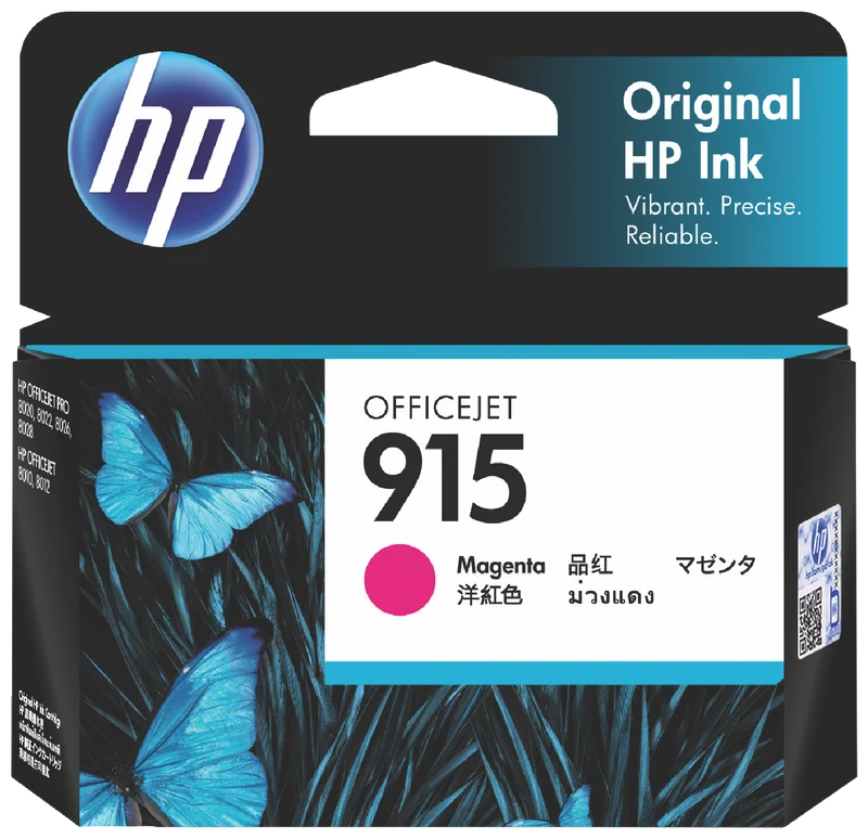HP 915 Magenta Original Ink Cartridge