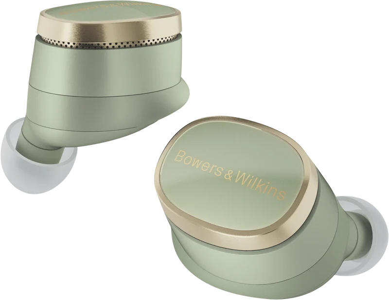 Bowers and Wilkins PI8 Noise Cancelling Earbuds Green
