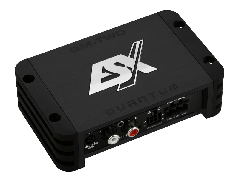 ESX QM-TWOv3 Black Edition amplificatore a 2 canali in Classe D
