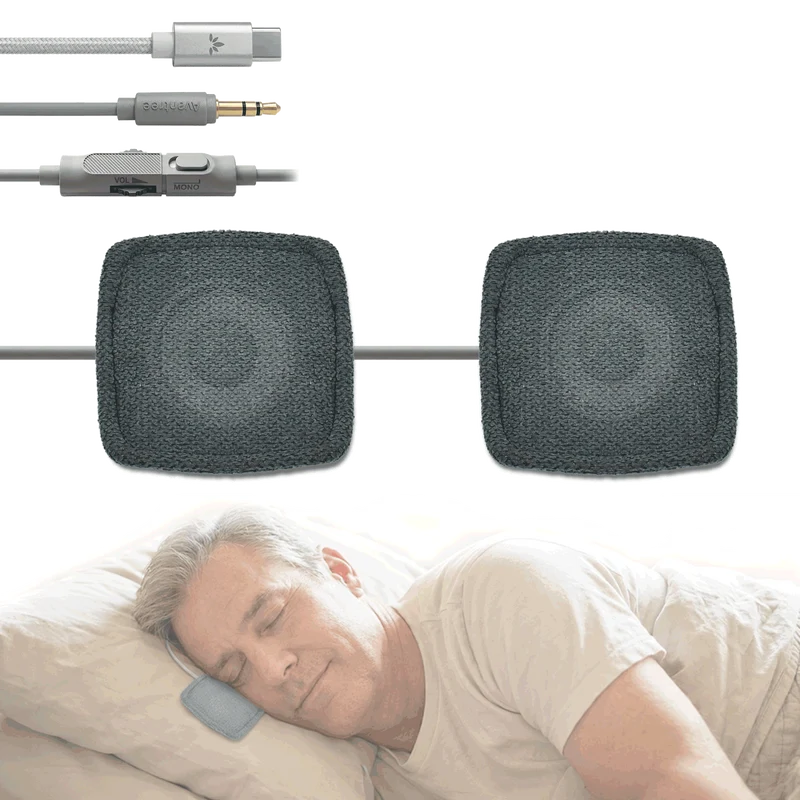 Slumber Duo | Wired Dual Pillow Speaker for Sleeping