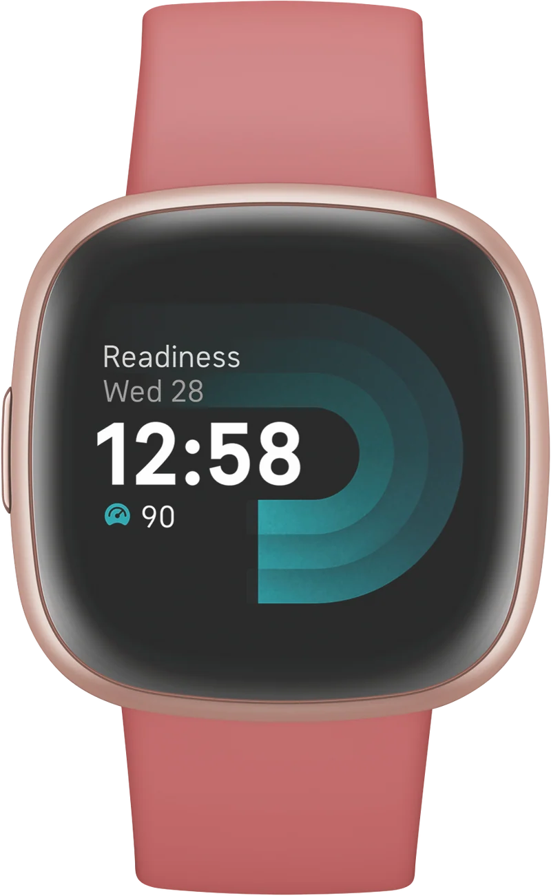 Fitbit Versa 4 Pink Sand/Copper Rose Aluminium