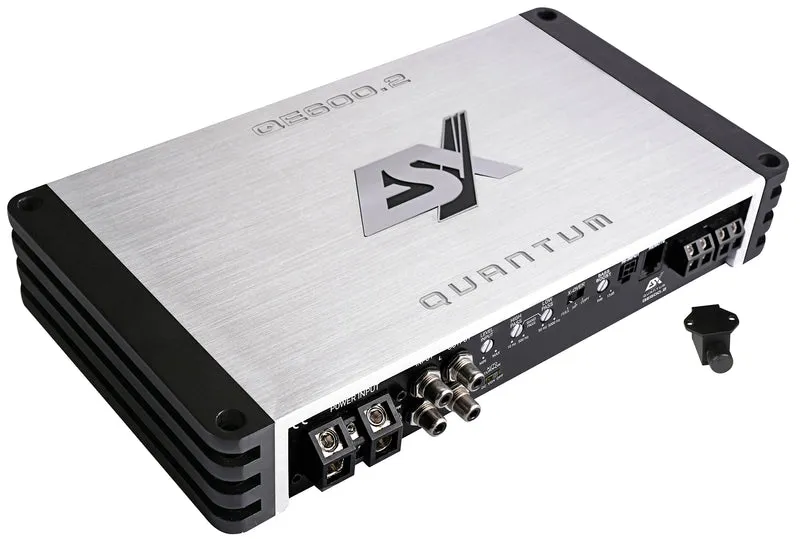 ESX QE600.2 amplificatore digitale in Classe D a 2 canali 600W