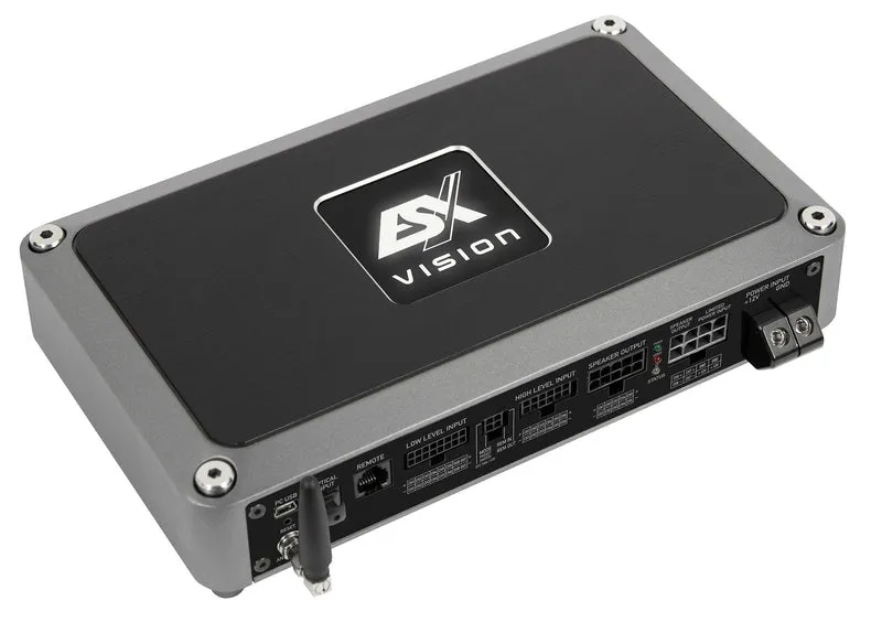 ESX VE900.7SP amplificatore in Classe D a 7 canali con DSP a 8 canali