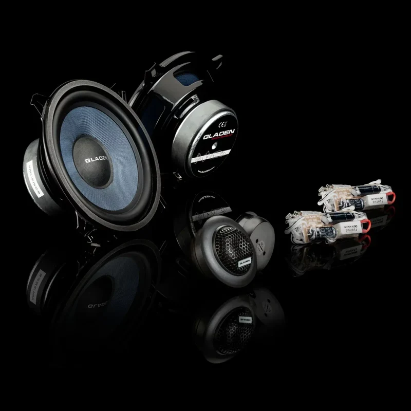 Gladen ALPHA 130-G2 Kit di altoparlanti mid-woofer a 2 vie 130mm 3 Ohm 95W