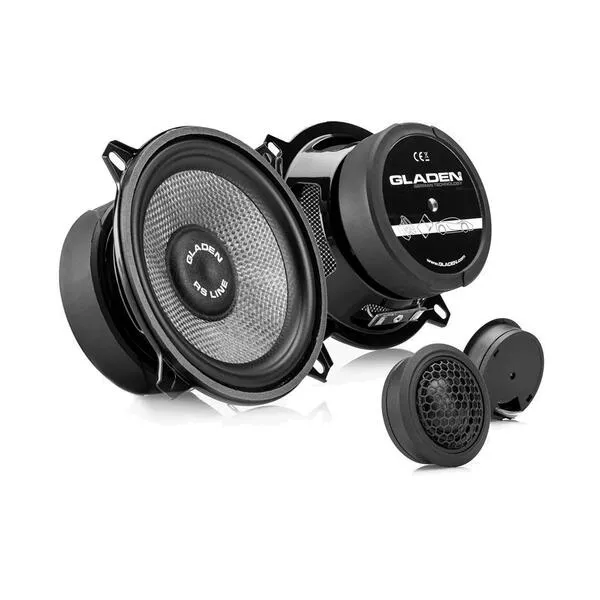 Gladen RS 130-G2 Kit di altoparlanti a 2 vie 130mm 3 Ohm 135W