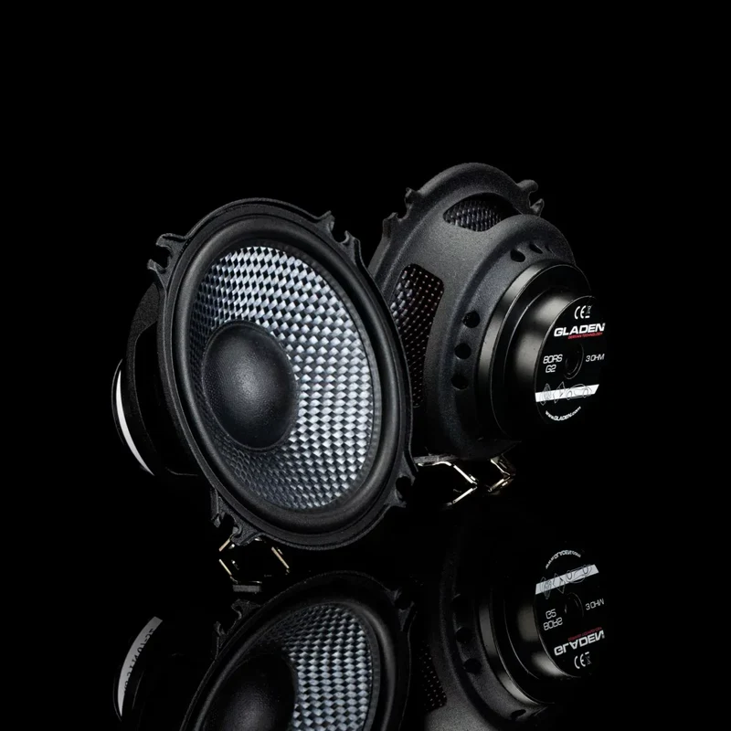 Gladen RS 80 G2 coppia di altoparlanti midrange da 80mm 3 Ohm 60W