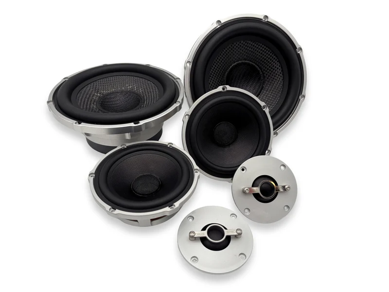 STEG SS-1 SS-3 SS-6 kit altoparlanti 3 vie audiophile 6.5" woofer + medi + tweeter