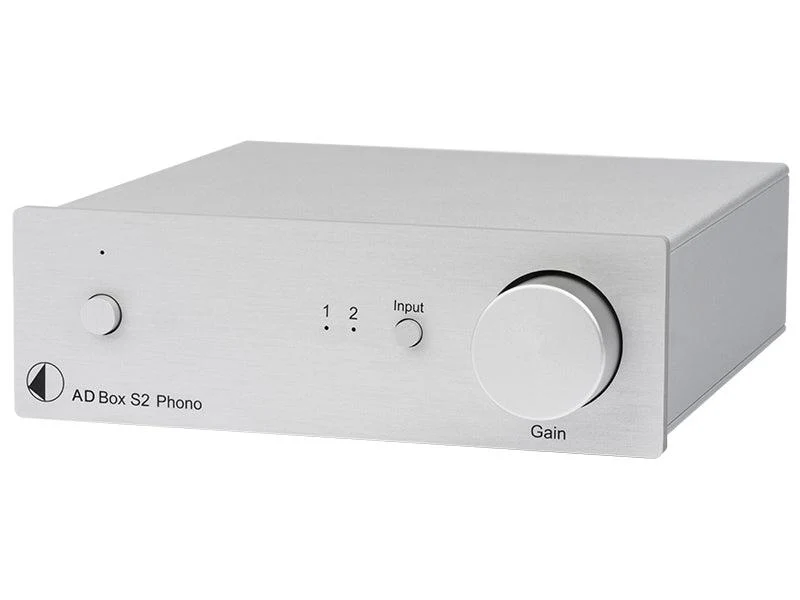 Pro-ject AD BOX S2 PHONO SILVER Convertitore A/D per registrare gli LP su PC/MAC