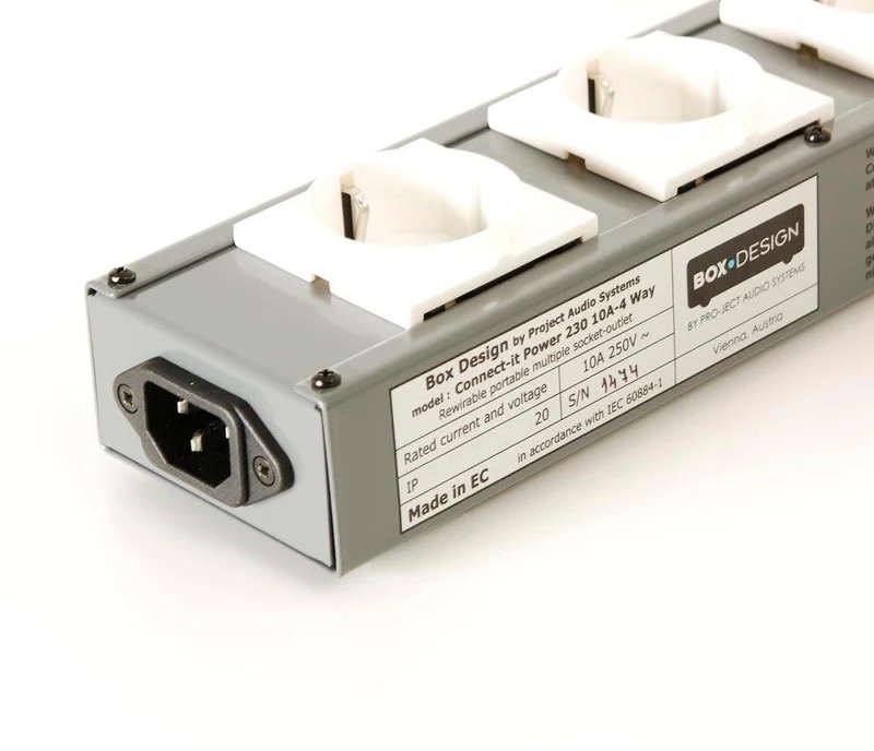 Pro-ject CONNECT IT POWER 4WAY 10A/230 Distributore di alimentazione Hi-fi