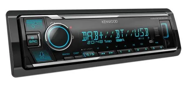 Kenwood KMM-BT508DAB Autoradio 1-DIN con DAB+ / Bluetooth / Amazon Alexa