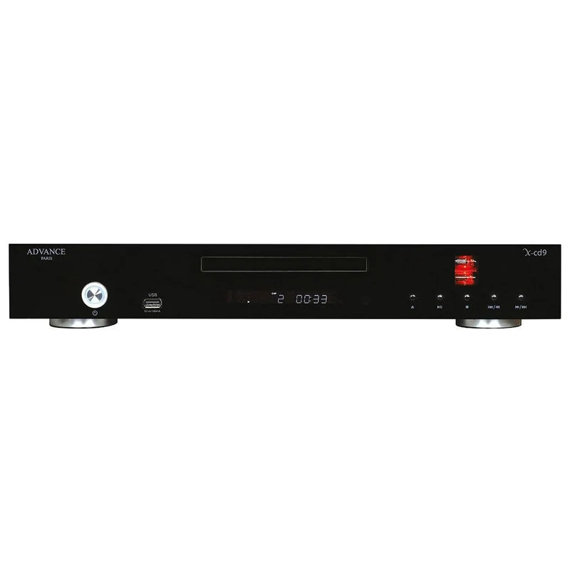 Advance Paris X-CD9 Lettore CD con stadio d'uscita valvolare e connettori bilanciati XLR